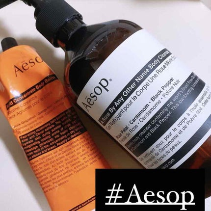 ダマスカン ボディ クレンザー/Aesop/ボディソープを使ったクチコミ(1枚目)