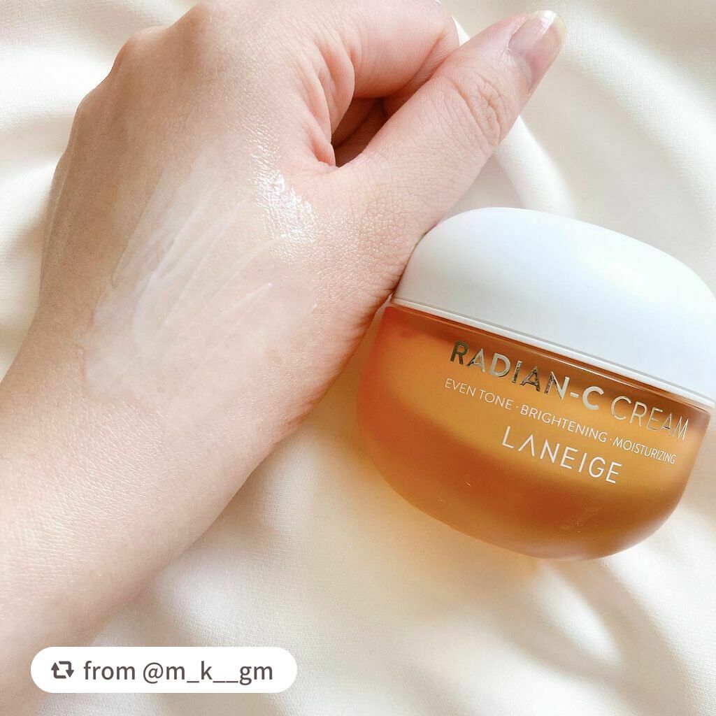 ラディアンーCクリーム/LANEIGE/フェイスクリームを使ったクチコミ(5枚目)