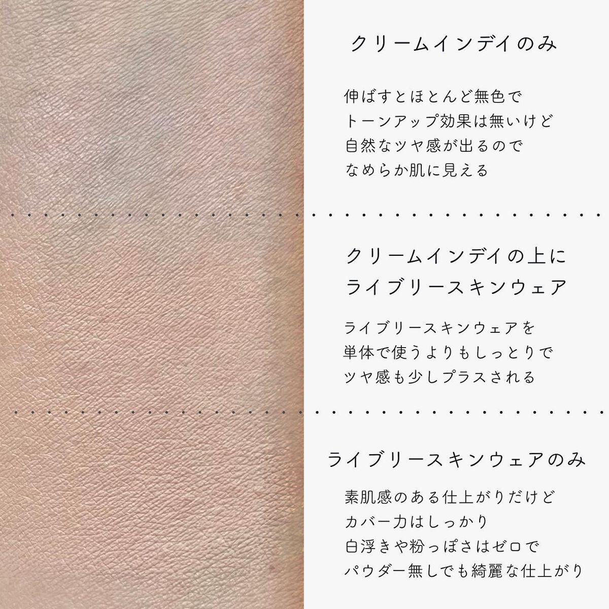 ライブリースキン　ウェア/KANEBO/クリーム・エマルジョンファンデーションを使ったクチコミ（3枚目）