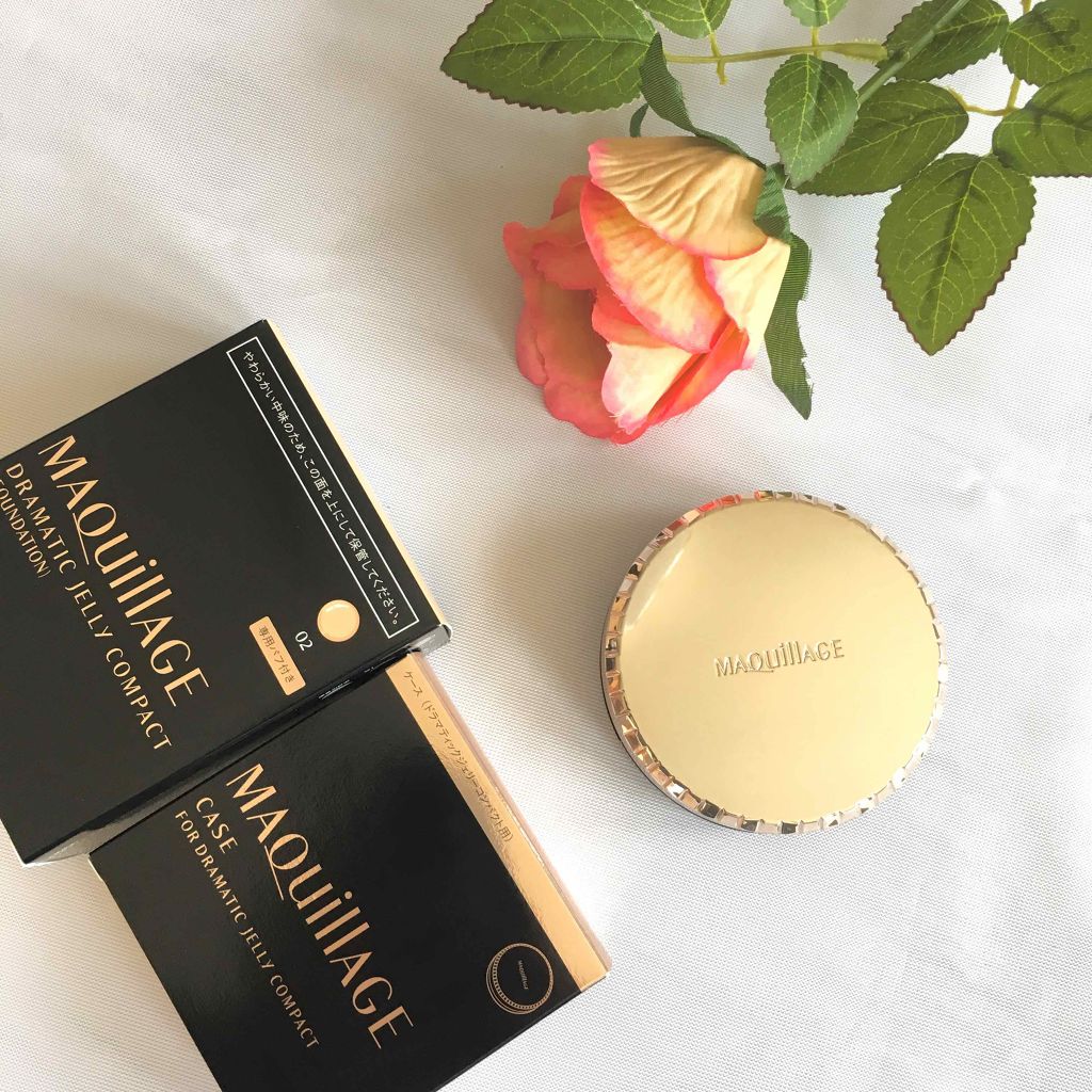 ドラマティックジェリーコンパクト/マキアージュ/クッションファンデーションを使ったクチコミ（1枚目）