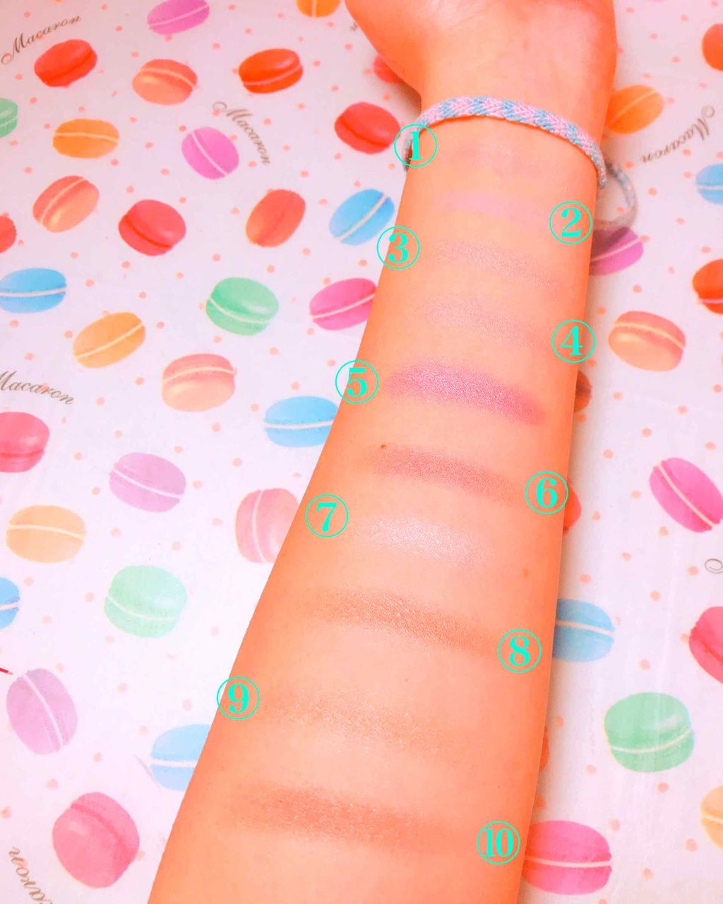 10カラーアイシャドウ/エンジェルハート/アイシャドウパレットを使ったクチコミ(3枚目)