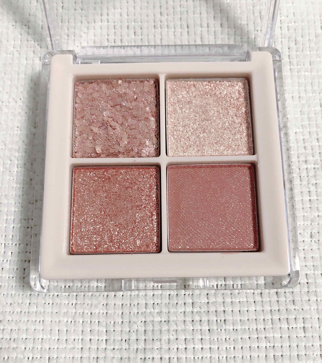 TWINKLE POP Pearl Flex Glitter Eye Palette/CLIO/アイシャドウパレットを使ったクチコミ(2枚目)