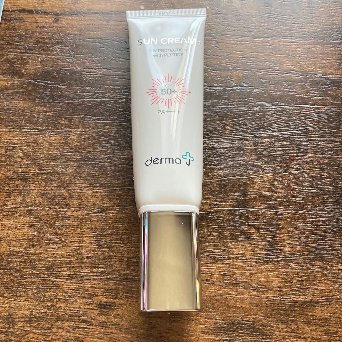 サンクリーム＋/ DermaJ/日焼け止めクリームを使ったクチコミ（1枚目）