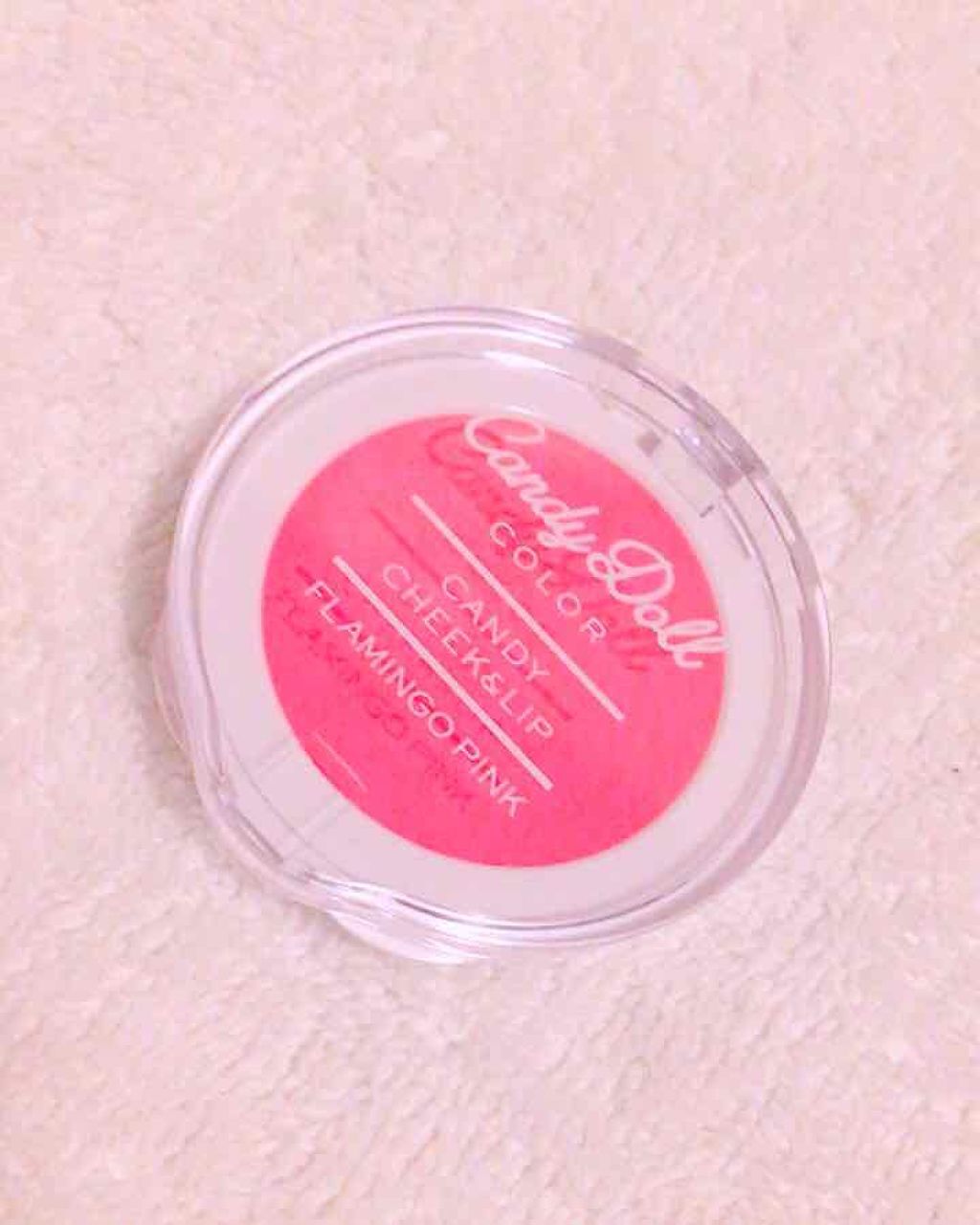 キャンディリップ＆チーク/CandyDoll/ジェル・クリームチークを使ったクチコミ（1枚目）