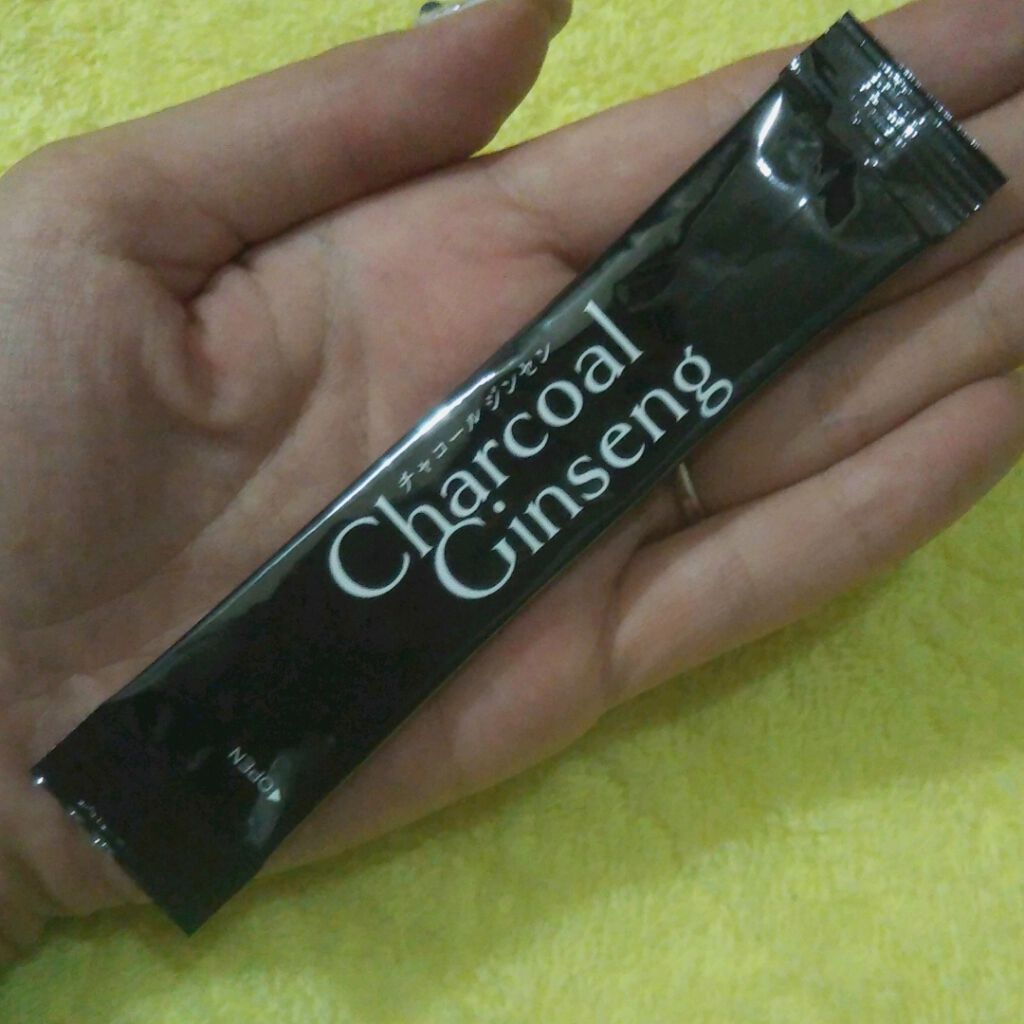 みこわりこ on LIPS 「チャコールとジンセンをW配合したドリンク。吸着、排出をサポート..」(2枚目)