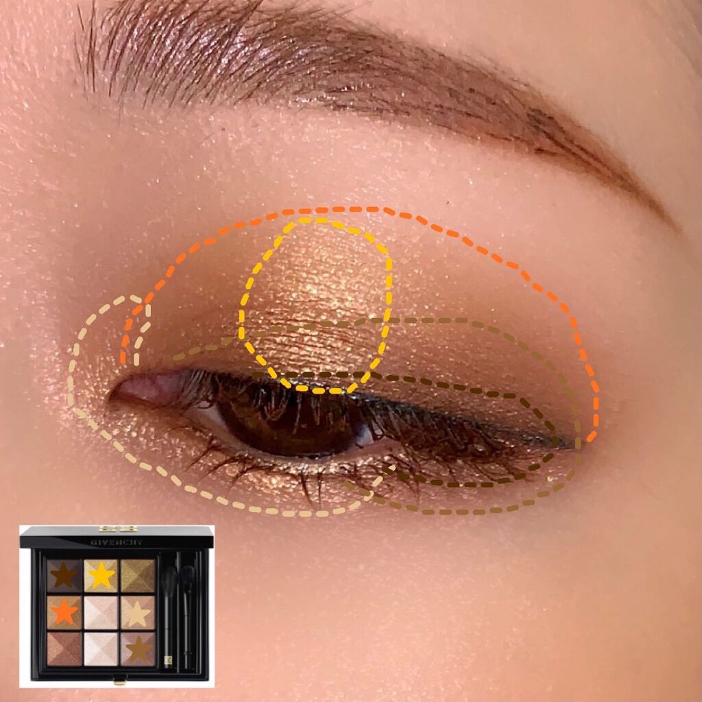 ル・ヌフ・ジバンシイ/GIVENCHY/アイシャドウパレットを使ったクチコミ(6枚目)