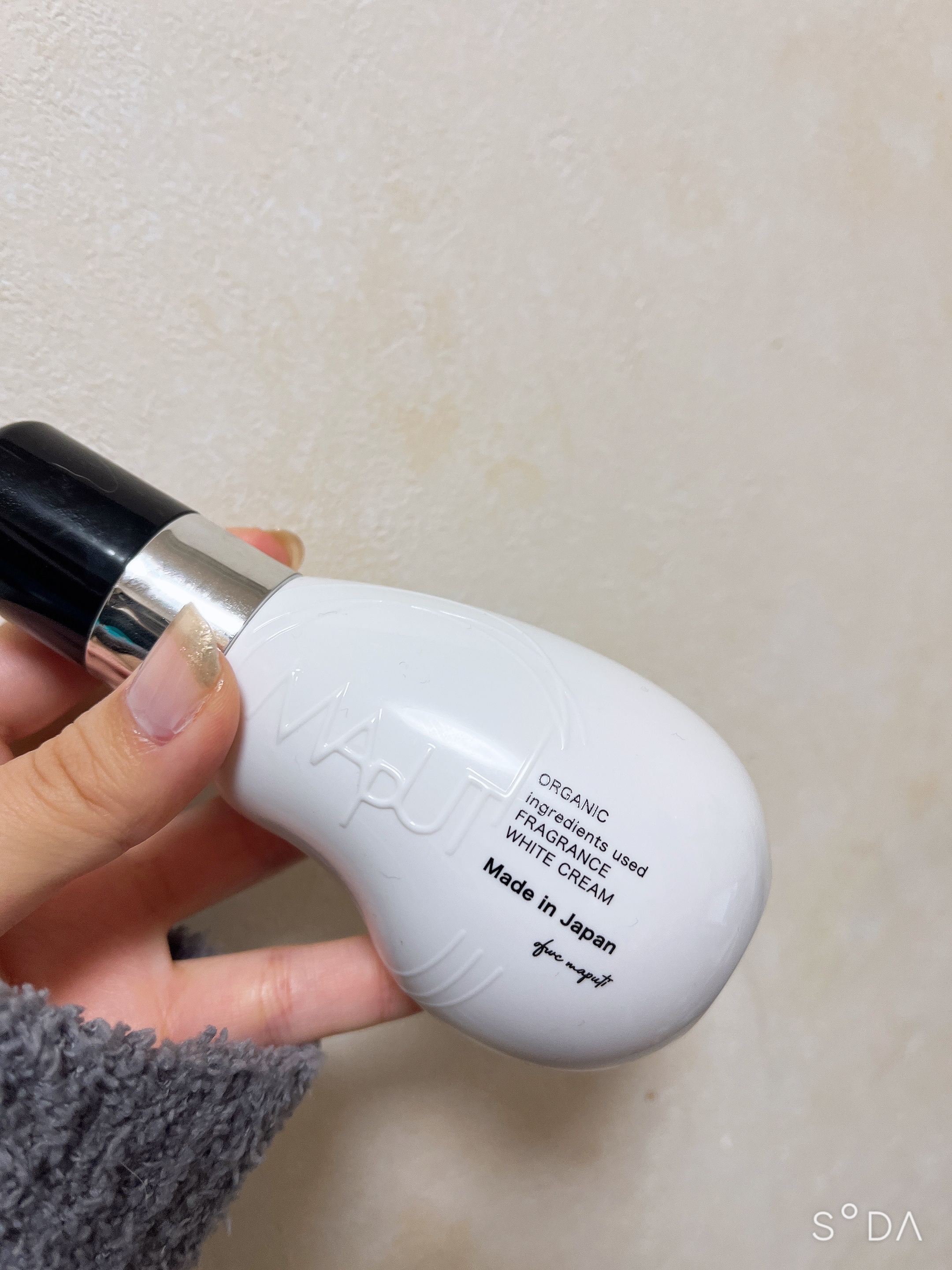 オーガニックフレグランスホワイトクリーム/MAPUTI/デリケートゾーンケアを使ったクチコミ（1枚目）