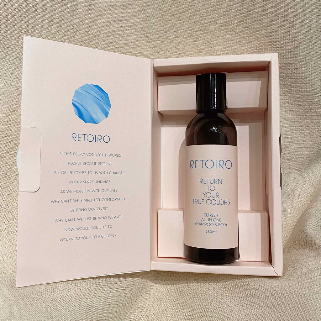リフレッシュ オールインワン シャンプー&ボディ/RETOIRO/市販シャンプーを使ったクチコミ（1枚目）