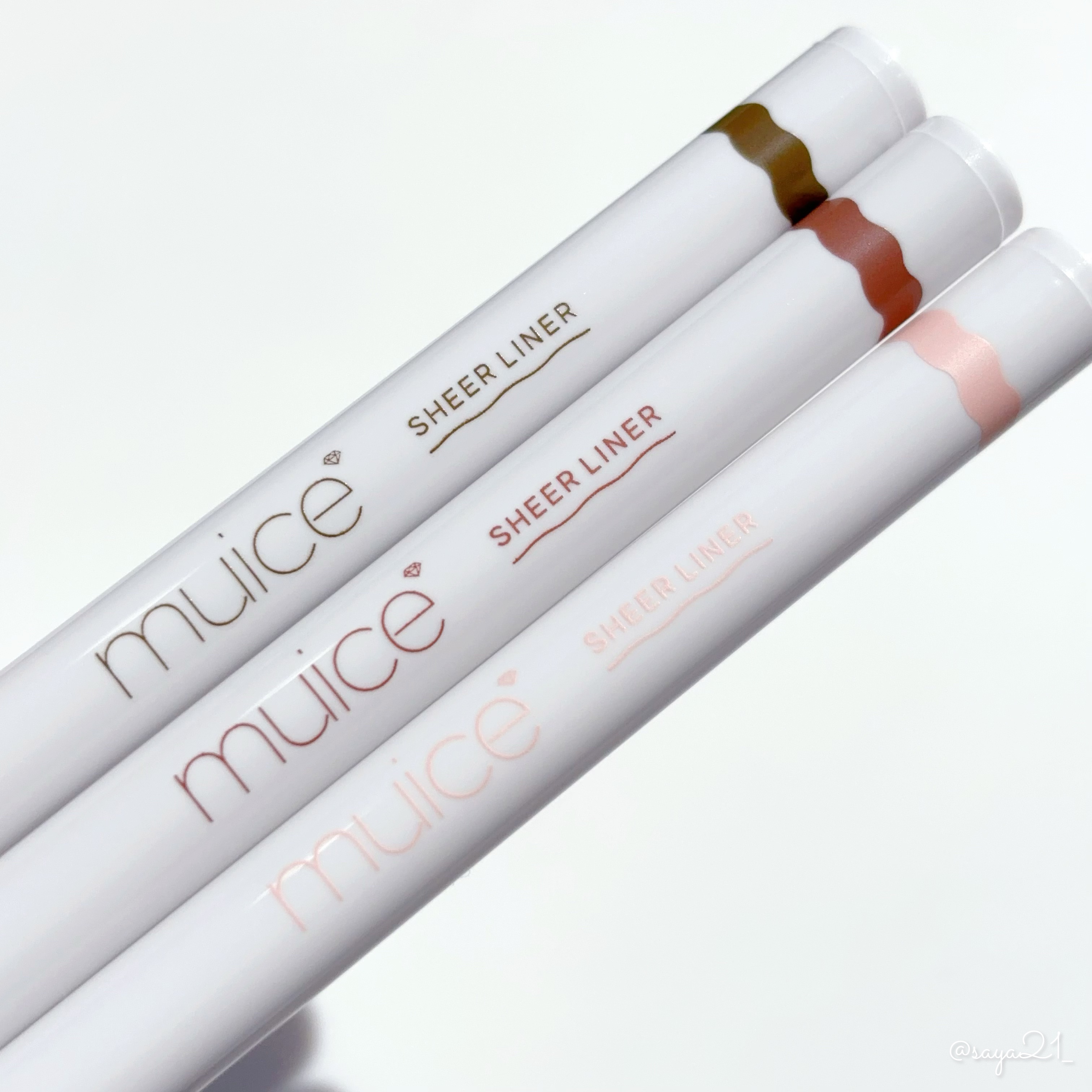 シリライナー/muice/リキッドアイライナーを使ったクチコミ（1枚目）