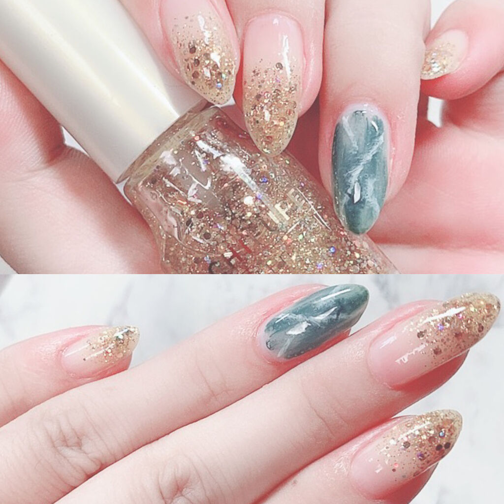 ネイル エナメル/ちふれ/マニキュアを使ったクチコミ（2枚目）