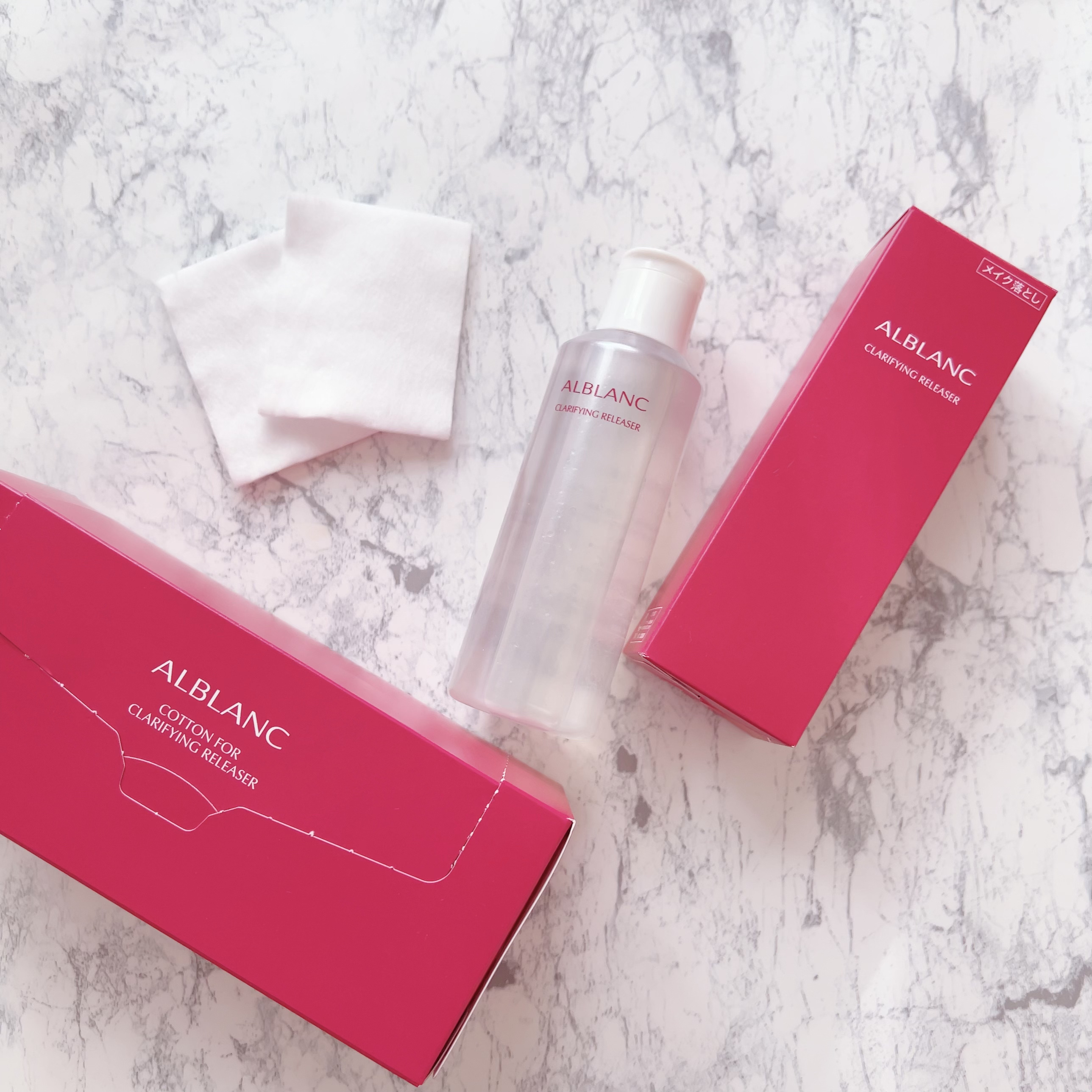 クラリファイイング リリーサー/ALBLANC/クレンジングウォーターを使ったクチコミ（1枚目）