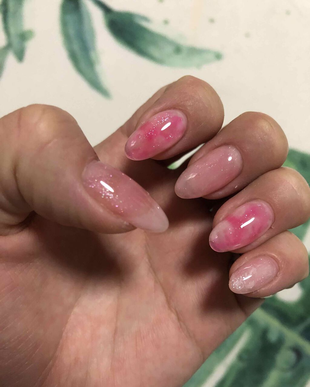 ジェルネイル（ライト対応）/セリア/ジェルネイルを使ったクチコミ（2枚目）