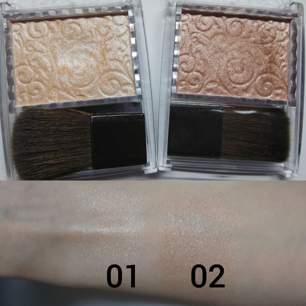 パールグロウハイライト/CEZANNE/パウダーハイライトを使ったクチコミ（1枚目）