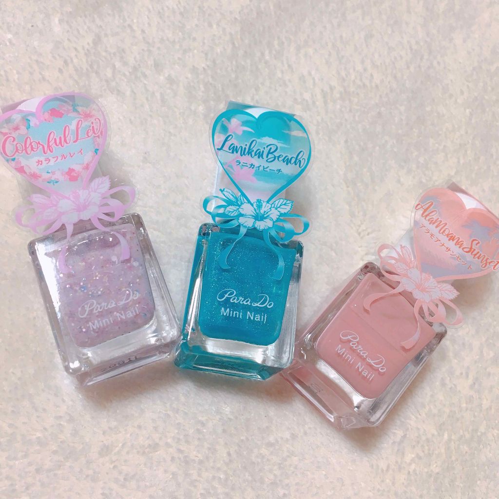 ミニネイル/パラドゥ/マニキュアを使ったクチコミ(1枚目)