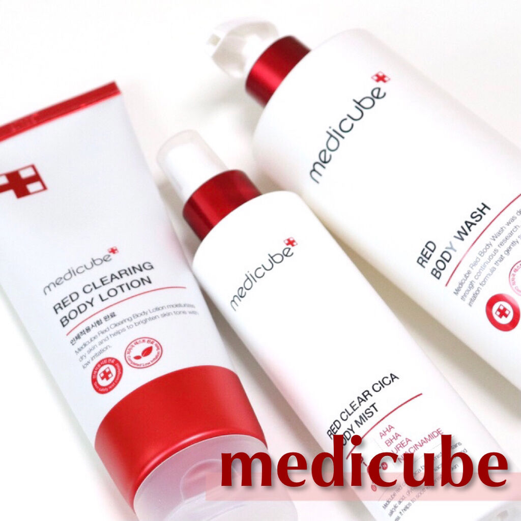 レッドボディーウォッシュ/MEDICUBE/ボディソープを使ったクチコミ（1枚目）