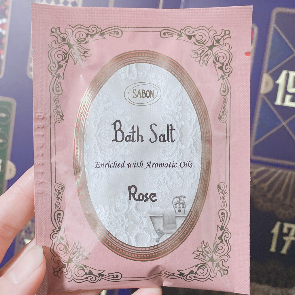 バスソルト/SABON/無機塩系入浴剤を使ったクチコミ(4枚目)