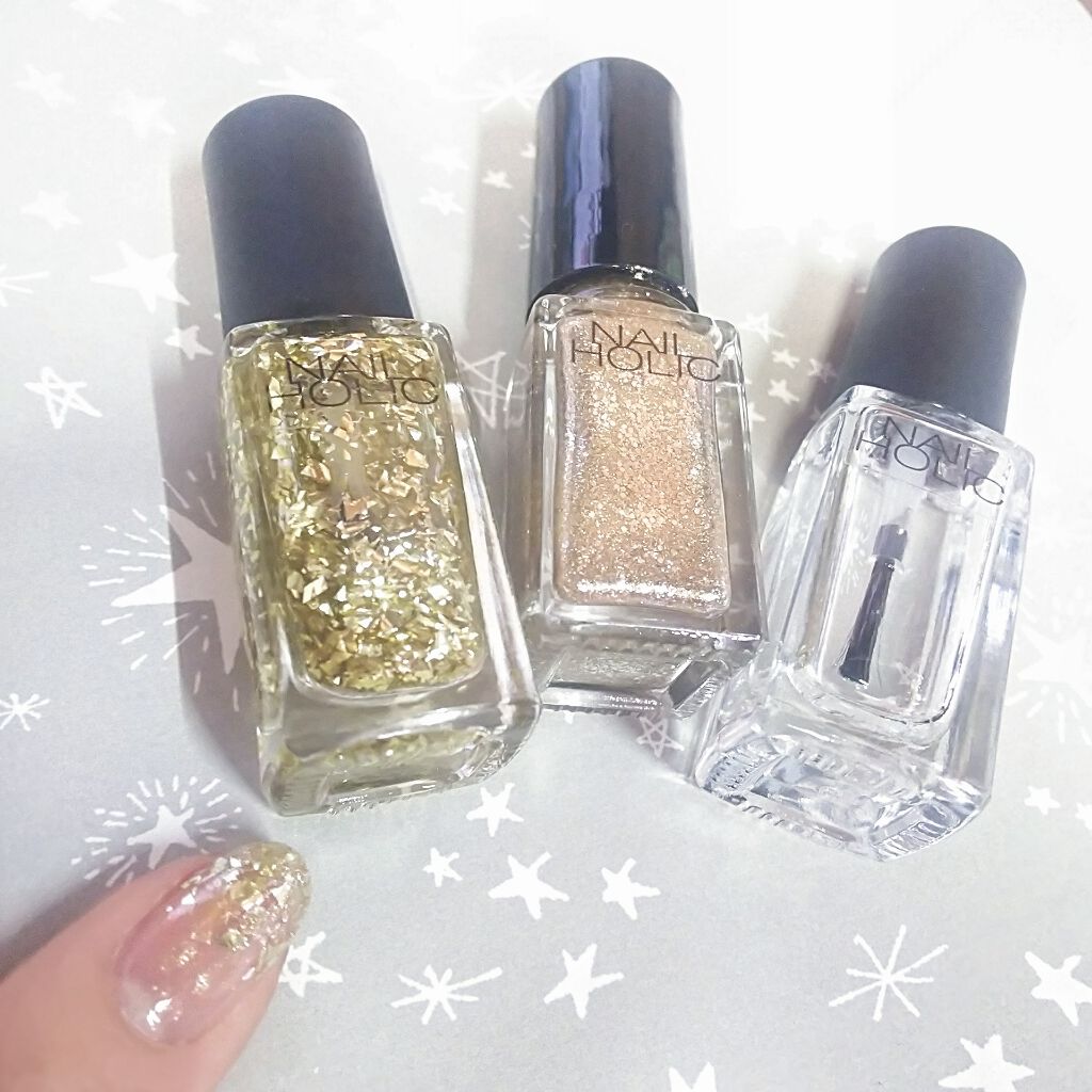 ネイルホリック パーティーフレーク/ネイルホリック/マニキュアを使ったクチコミ（2枚目）