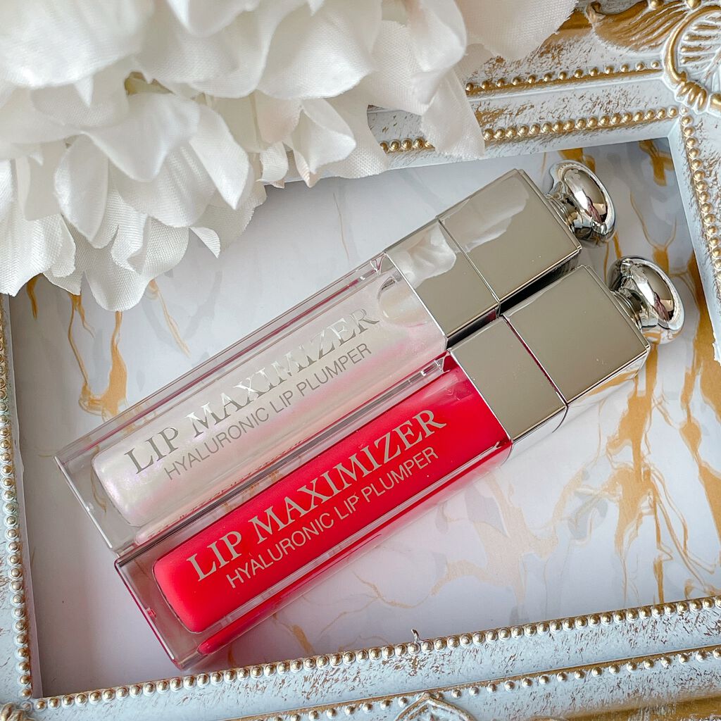 【旧】ディオール アディクト リップ マキシマイザー 028  トパーズ (数量限定色)（生産終了）/Dior/リップグロスを使ったクチコミ（1枚目）