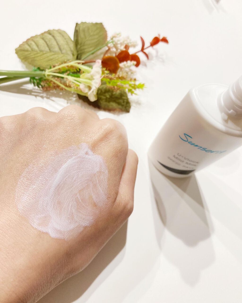 U・Vlockマイルドミルク/サンソリット/化粧下地を使ったクチコミ（3枚目）