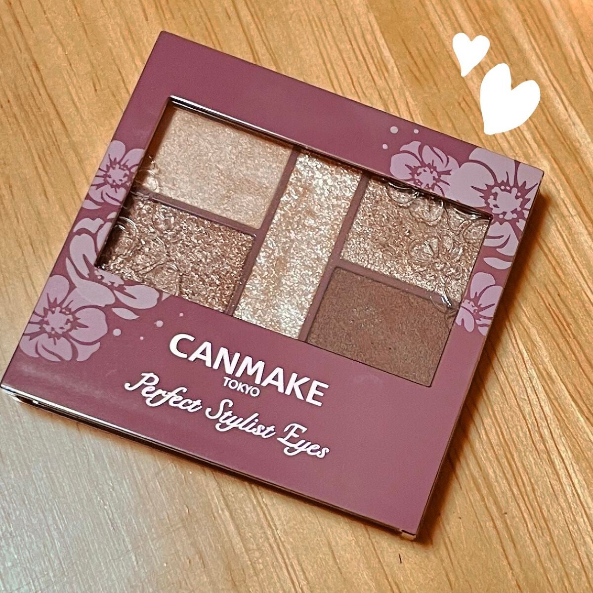 パーフェクトスタイリストアイズ/キャンメイク/アイシャドウパレットを使ったクチコミ(1枚目)
