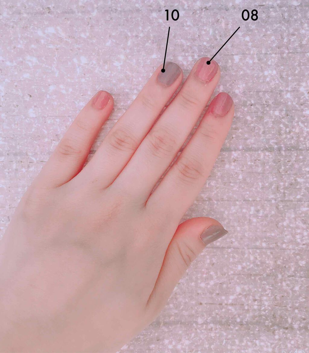 カラフルネイルズ/キャンメイク/マニキュアを使ったクチコミ(2枚目)