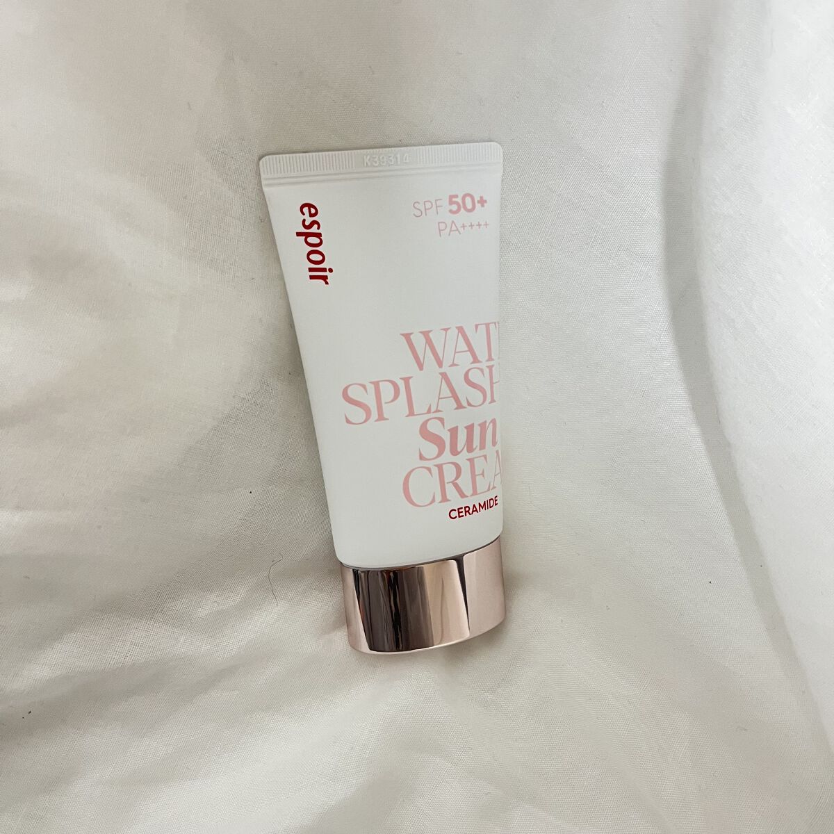 ウォータースプラッシュサンクリーム セラミド/espoir/日焼け止めクリームを使ったクチコミ（3枚目）
