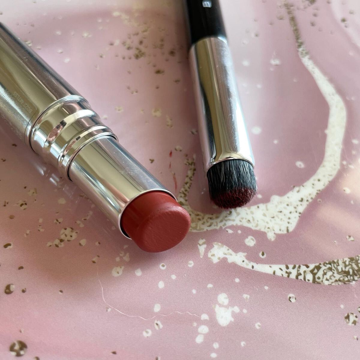 マスキング ティント リップス スモーキーサンライズ/ブリリアージュ/リップティントを使ったクチコミ（1枚目）