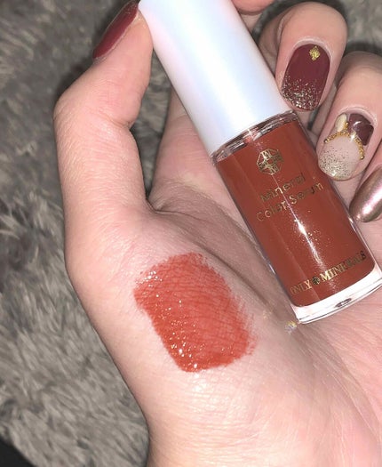 ミネラルカラーセラム 07 ショコラ/ONLY MINERALS/リップグロスを使ったクチコミ(2枚目)