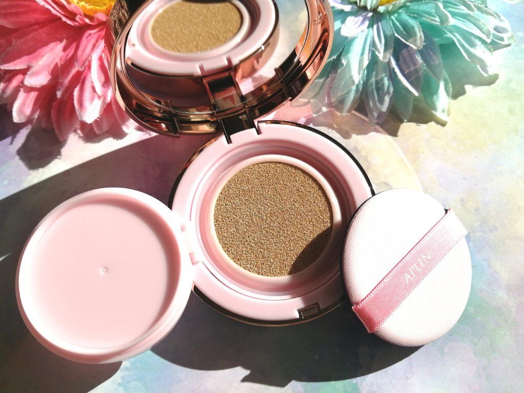 ピンクティーツリーカバークッション/APLIN/クッションファンデーションを使ったクチコミ(3枚目)