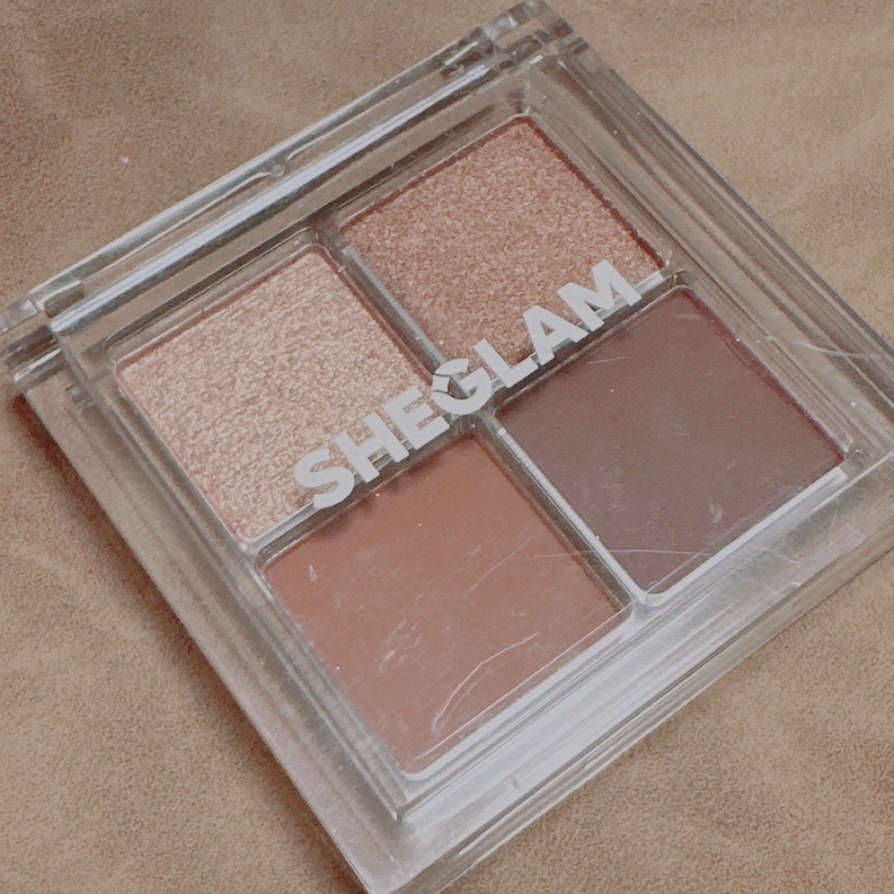 Cosmic Crystal 4色アイシャドウパレット/SHEGLAM/アイシャドウパレットを使ったクチコミ(5枚目)