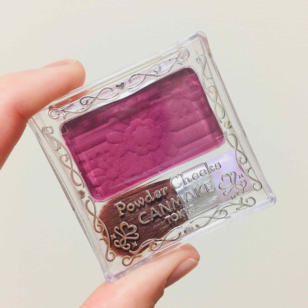 【旧品】パウダーチークス/キャンメイク/パウダーチークを使ったクチコミ（1枚目）
