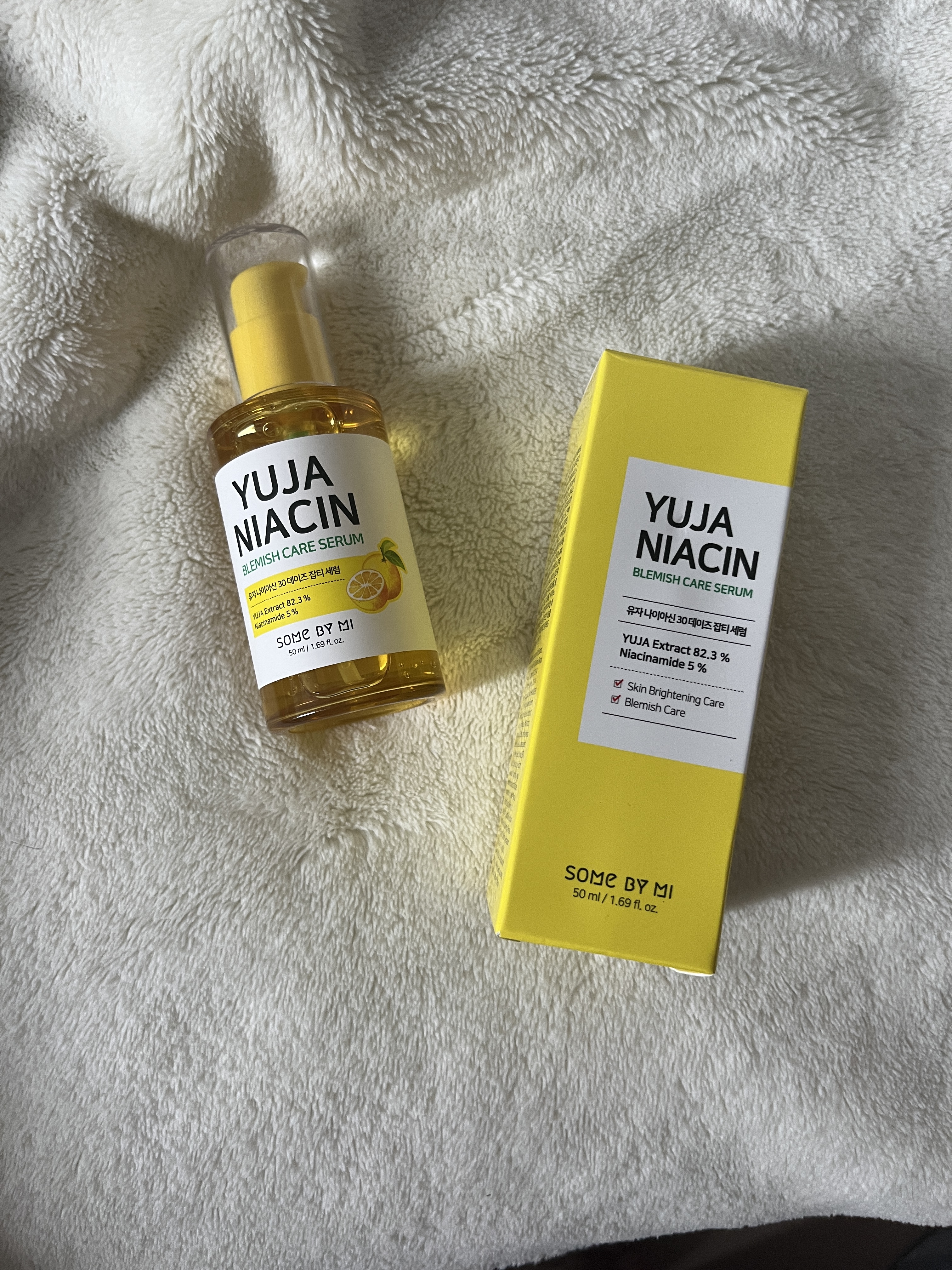 ユズナイアシンアンチブレミッシュセラム/SOME BY MI/美容液を使ったクチコミ（1枚目）