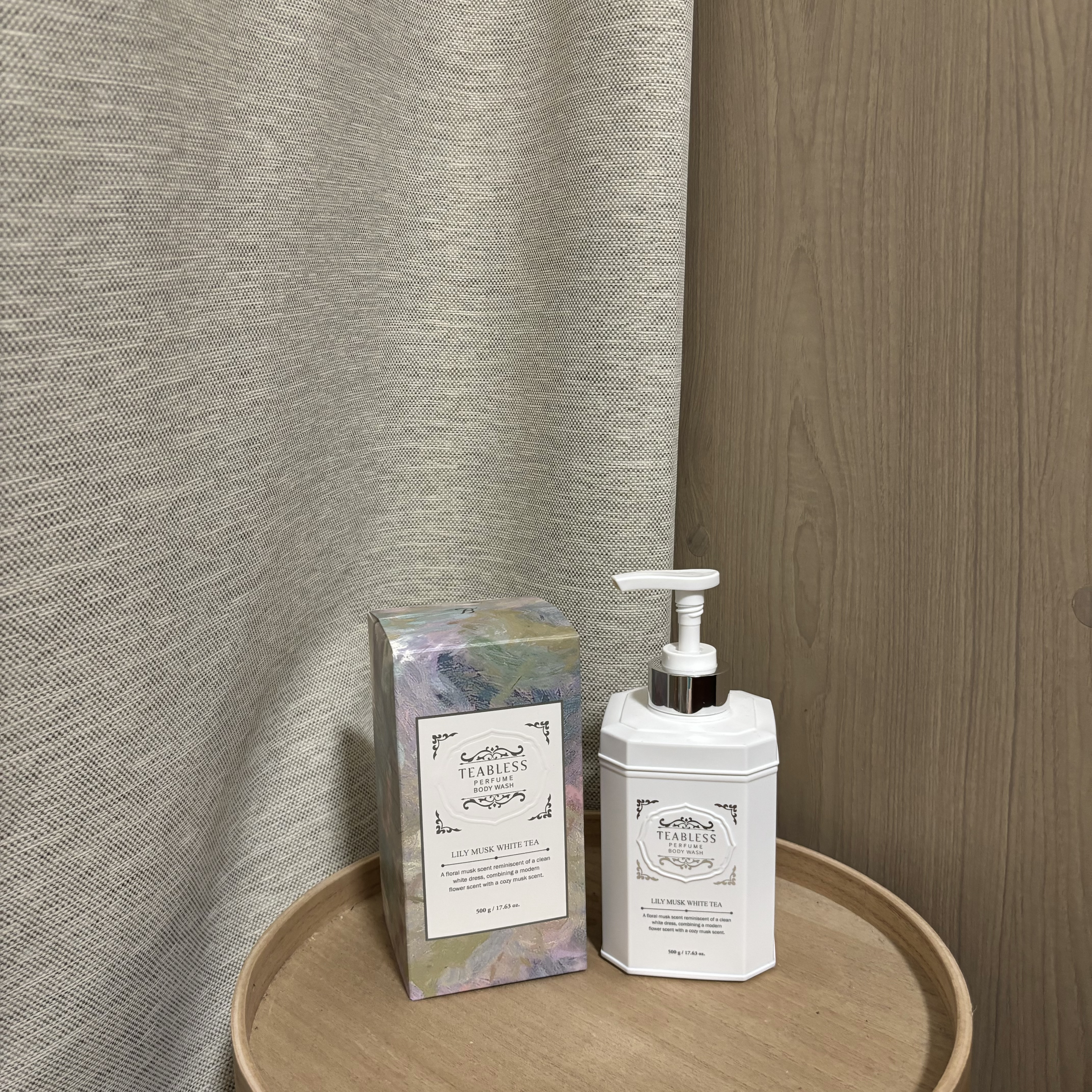 パフュームボディソープ リリィムスクホワイトティー/TEABLESS/ボディソープを使ったクチコミ（1枚目）