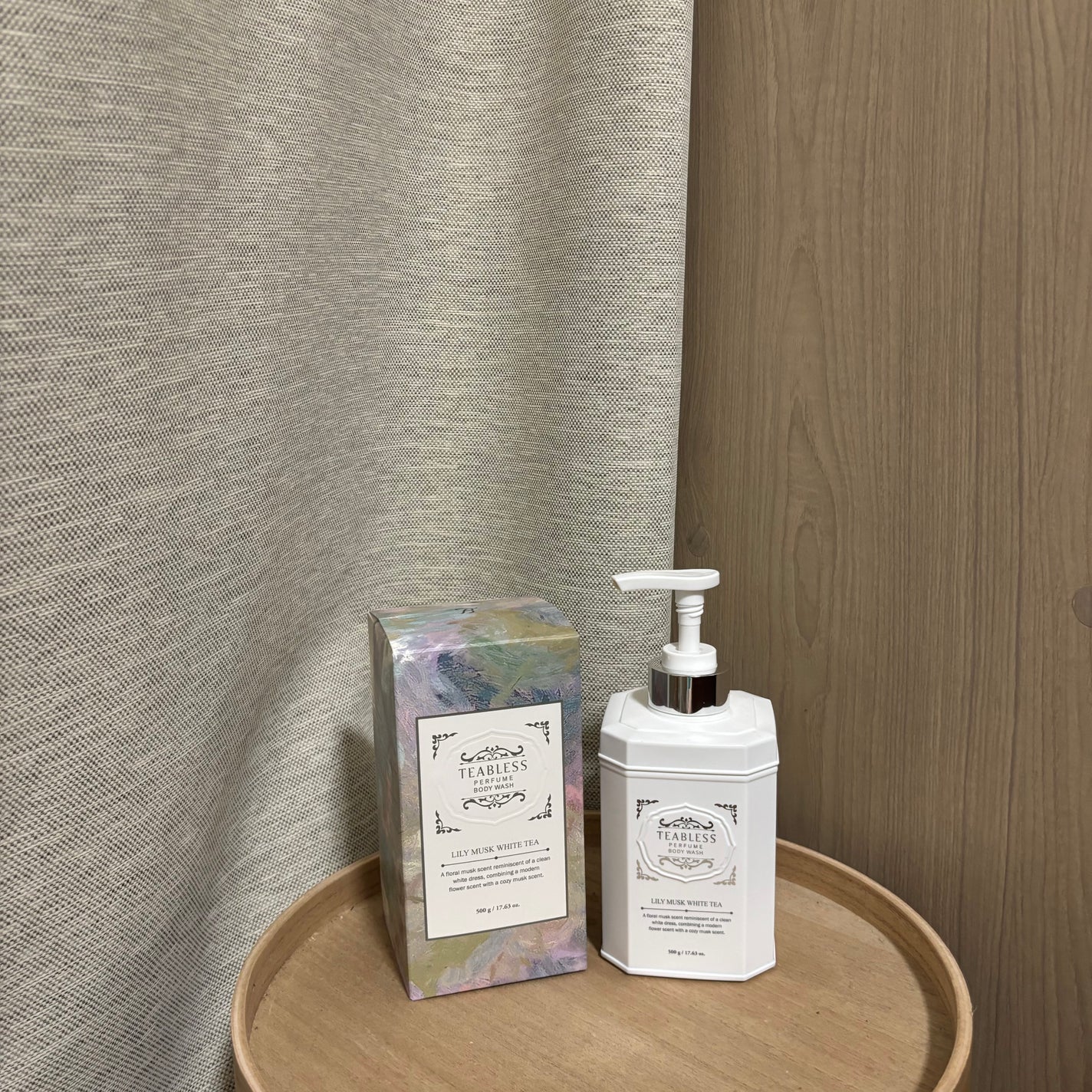 パフュームボディソープ リリィムスクホワイトティー/TEABLESS/ボディソープを使ったクチコミ(1枚目)