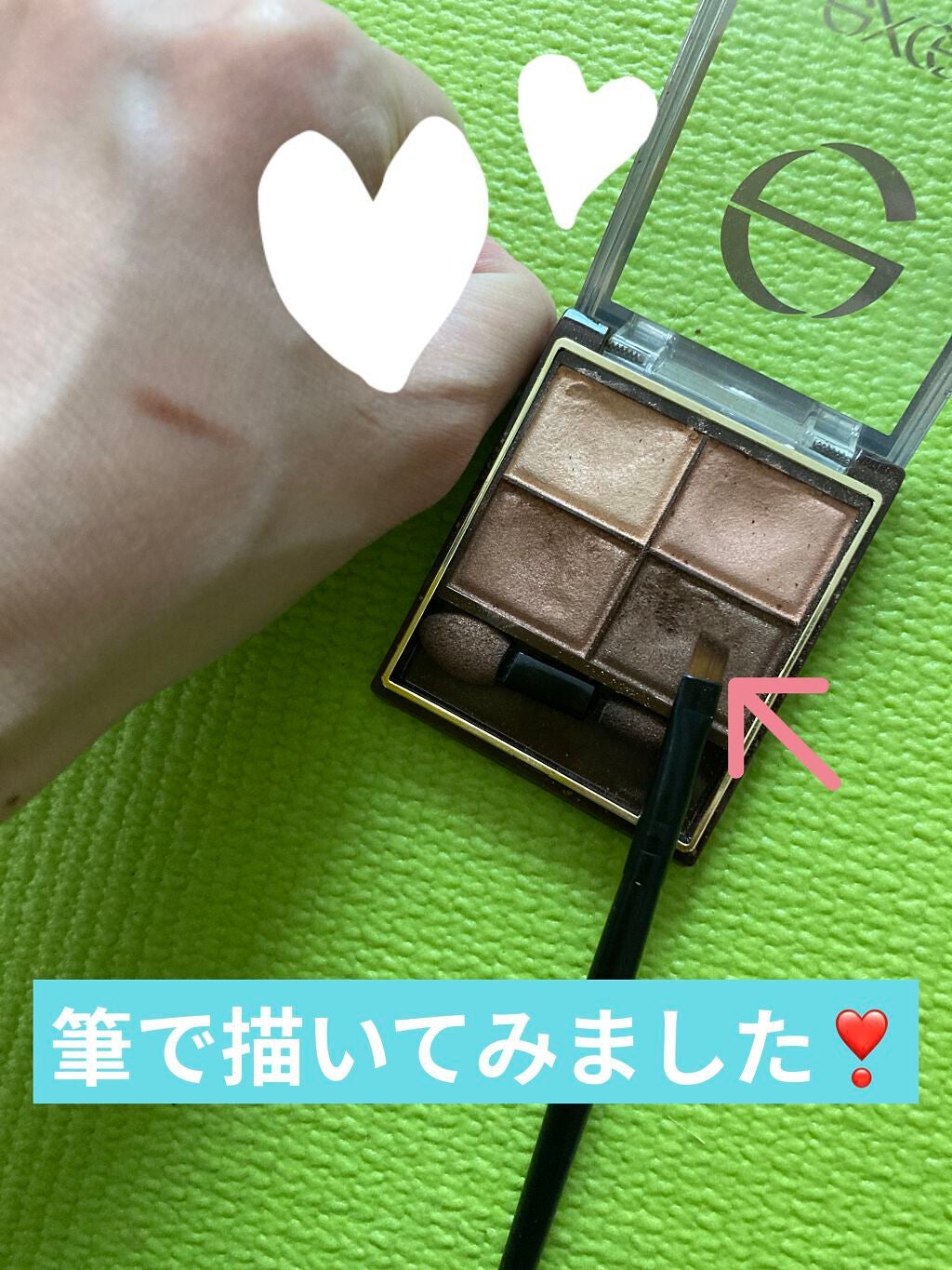 アイライナーブラシ/crayontouch-me/メイクブラシを使ったクチコミ(3枚目)