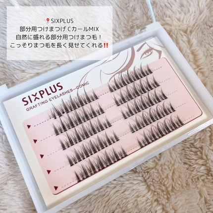 SIXPLUS ホワイトパール アイメイクブラシ 7本セット/SIXPLUS/メイクブラシを使ったクチコミ(6枚目)