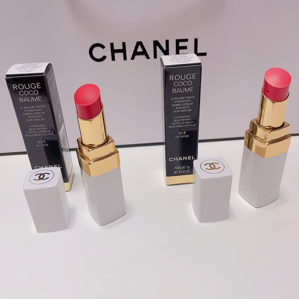 シャネル ルージュ ココ ボーム 930 スウィート トリート/CHANEL/口紅を使ったクチコミ（1枚目）
