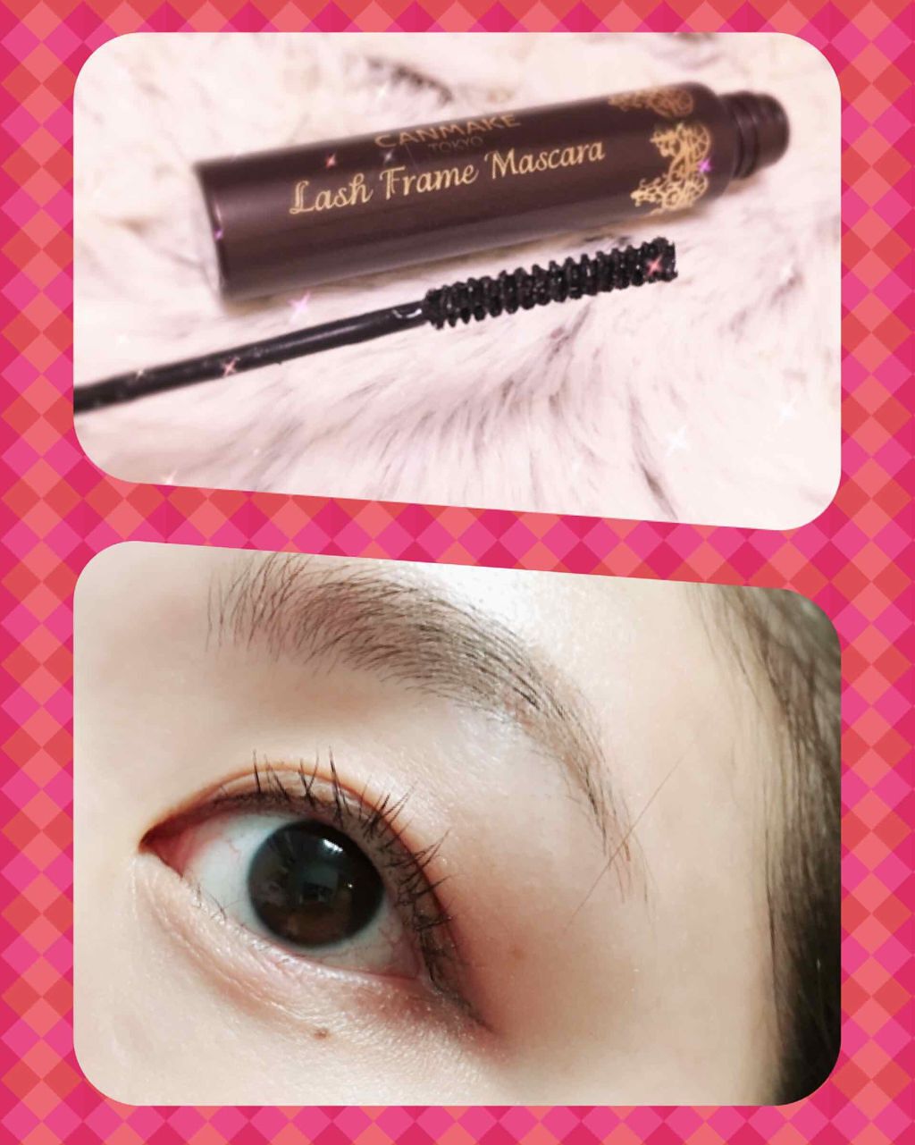 ラッシュフレームマスカラ/キャンメイク/マスカラを使ったクチコミ（2枚目）