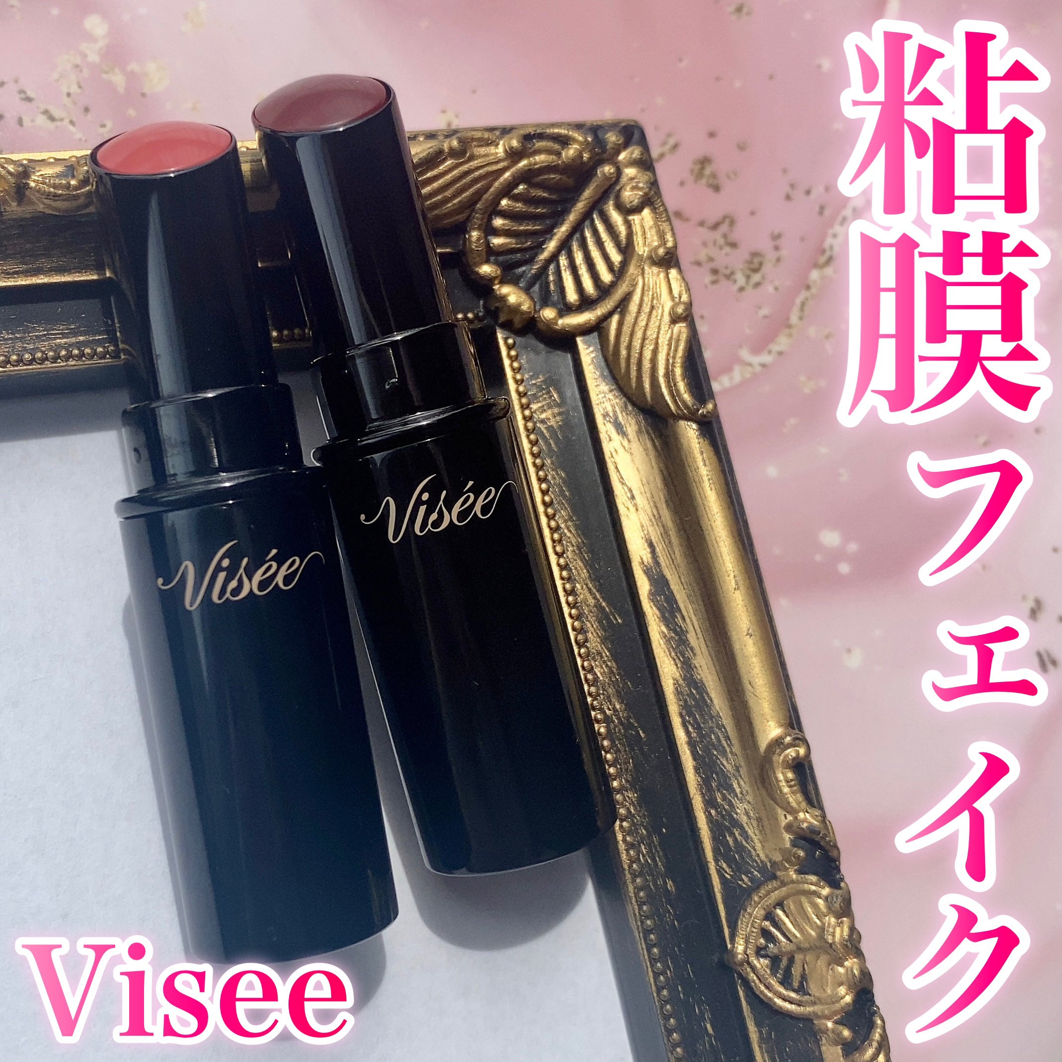ネンマクフェイク ルージュ/Visée/口紅を使ったクチコミ（1枚目）