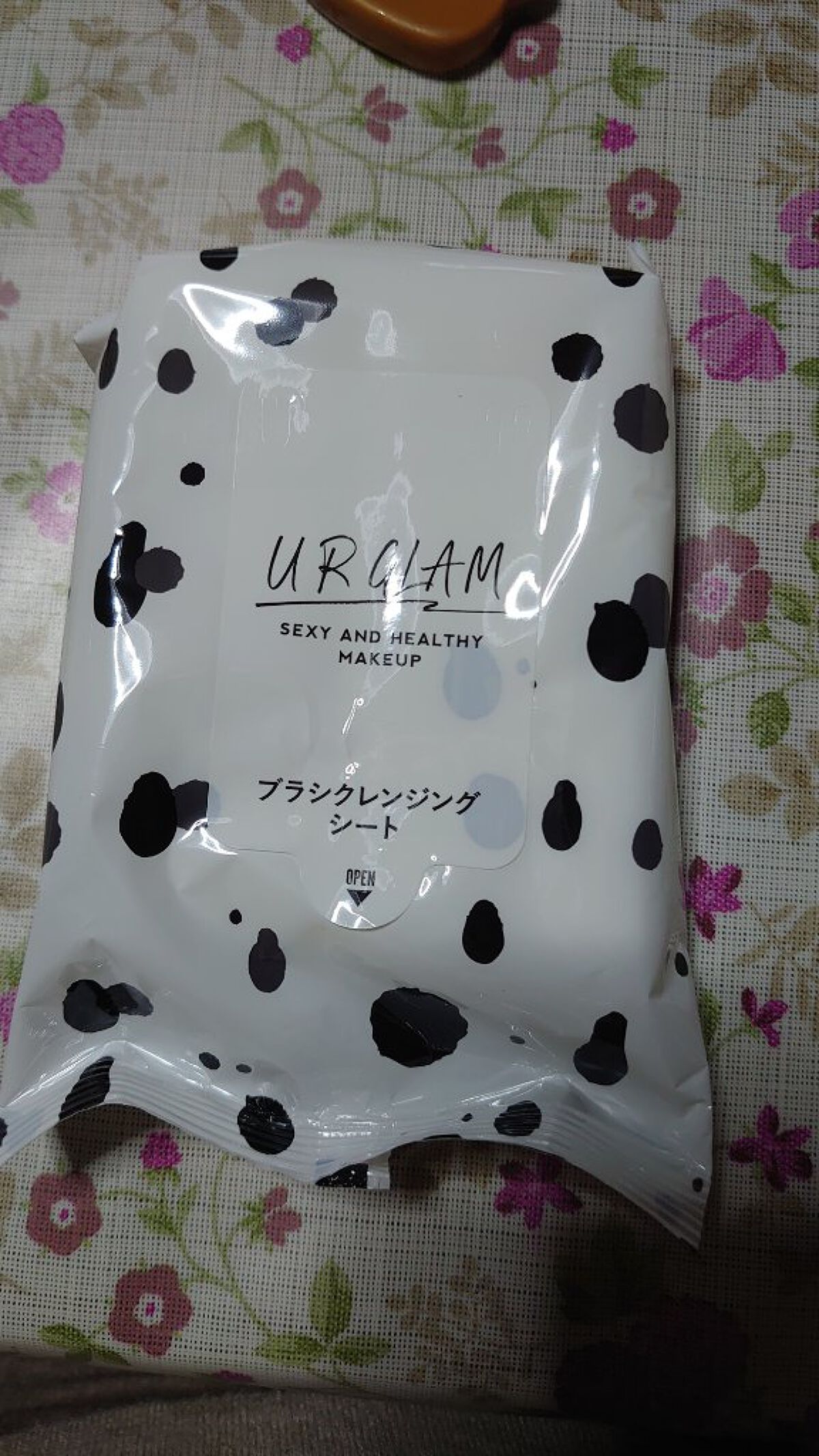 ブラシクレンジングシート/U R GLAM/その他を使ったクチコミ（1枚目）