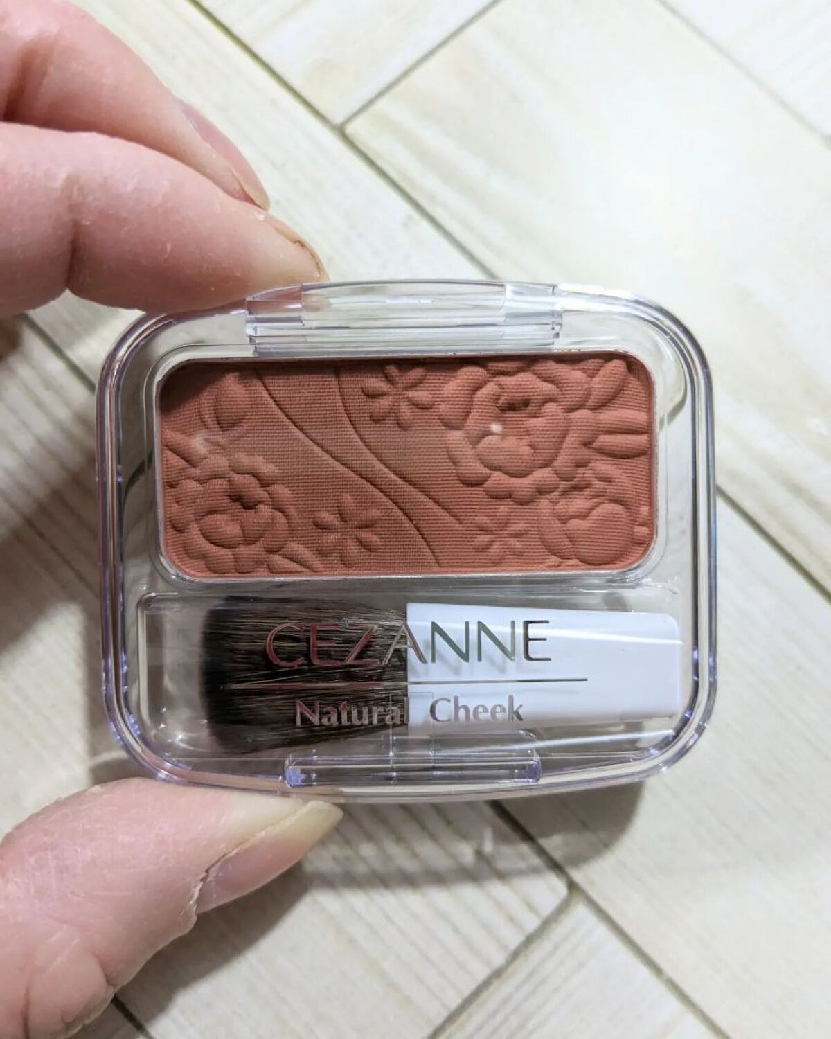ナチュラル チークN/CEZANNE/パウダーチークを使ったクチコミ（2枚目）