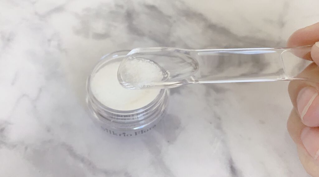 シルクリオ フローラ  洗顔お試し３点セット/ホロスリン製薬/トライアルキットを使ったクチコミ（3枚目）