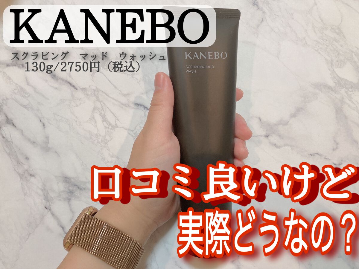 スクラビング　マッド　ウォッシュ/KANEBO/洗顔フォームを使ったクチコミ（1枚目）