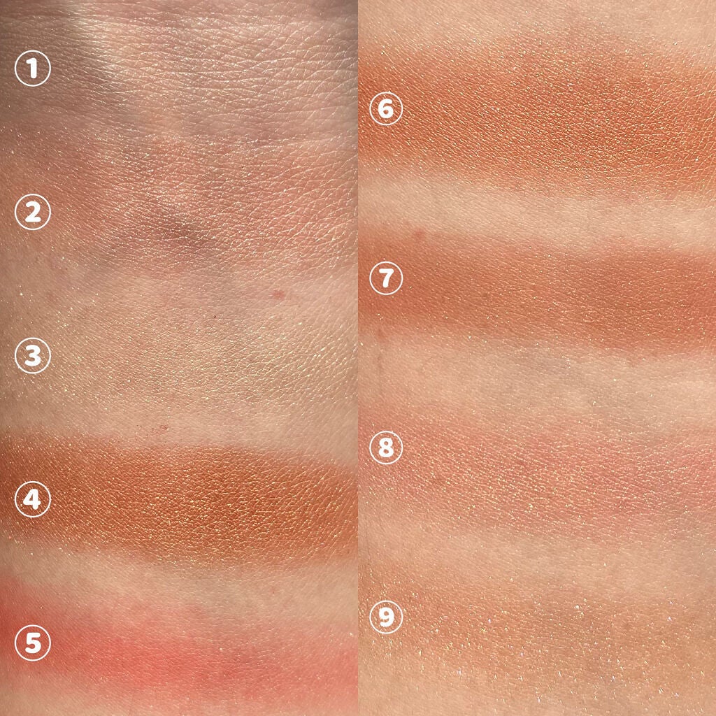 UR GLAM BLOOMING EYE COLOR PALETTE/U R GLAM/アイシャドウパレットを使ったクチコミ(3枚目)