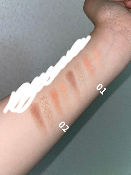 NOTONE  Peach Blush Toast cafe eye palette /Sonomama FRUIT/アイシャドウパレットを使ったクチコミ(3枚目)