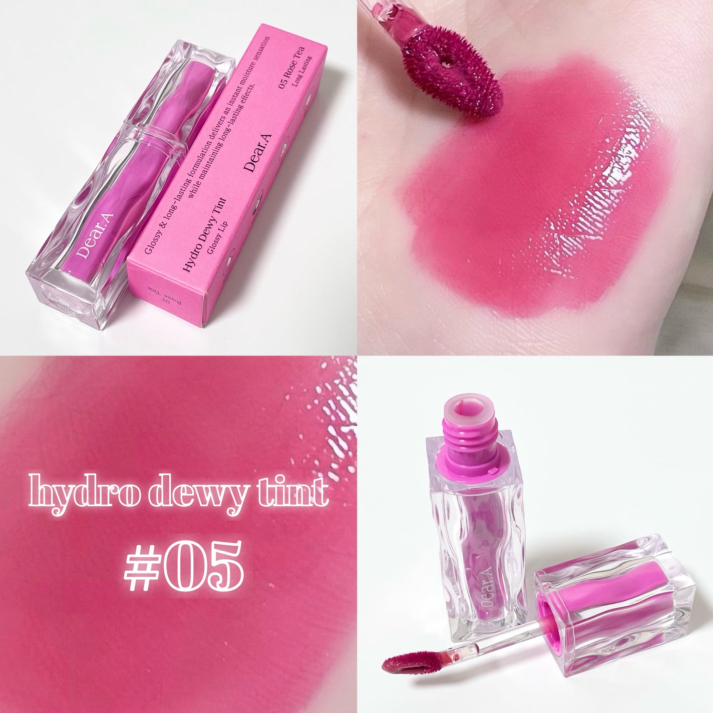 ハイドロデュイティント/Dear.A/リップティントを使ったクチコミ(1枚目)