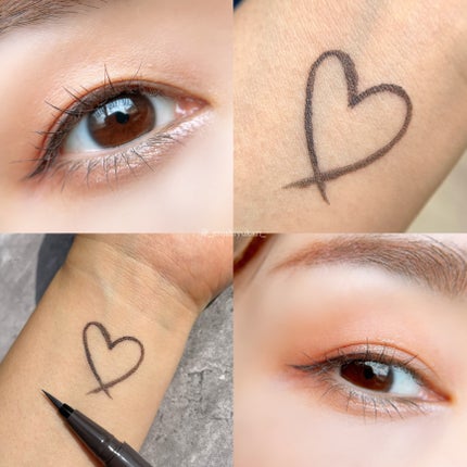 シルキーリキッドアイライナーWP/D-UP/リキッドアイライナーを使ったクチコミ(4枚目)