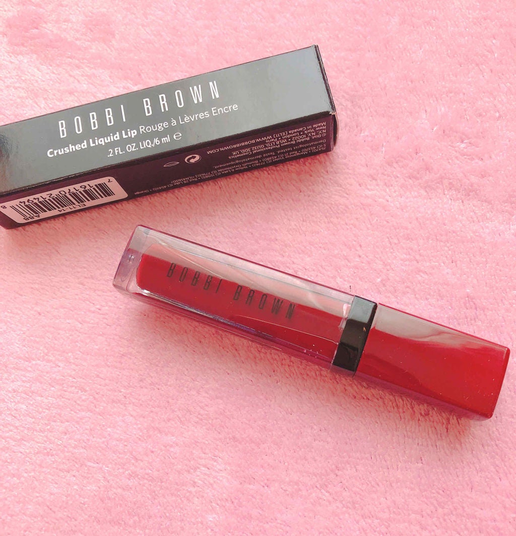 クラッシュド リキッド リップ/BOBBI BROWN/口紅を使ったクチコミ(1枚目)