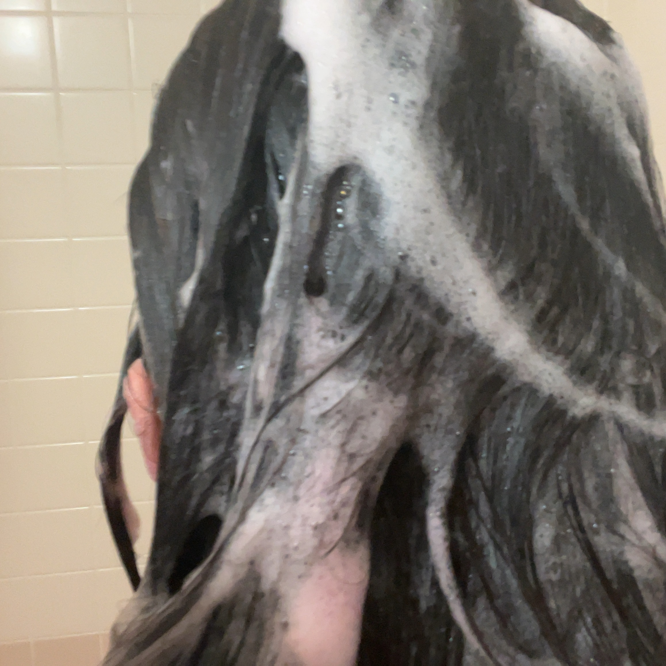 ユチャ　カラーシャンプー/カラートリートメント セット（ピンク）/YUCHAG/市販シャンプーを使ったクチコミ（3枚目）