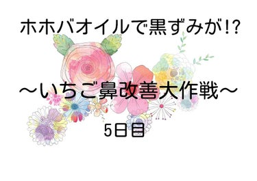 こんにちは！サクラです！

今日もホホバオイルでクルクルしたんですが、黒い角栓が取れました！

やっぱり毎日やった方がいいのかな？

クルクルしたあとはビオレのおうちdeエステで洗顔したんですけど、刺激